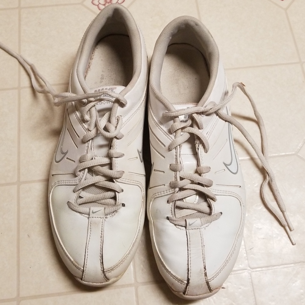White Nike Air Shoes